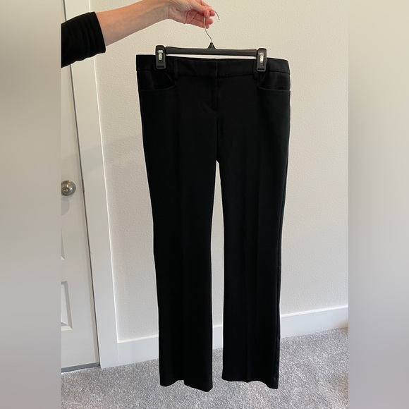 A++ Quality- 2 pairs of Express Design Studio size 8 Black Dress Pants stretch - Picture 3 of 5